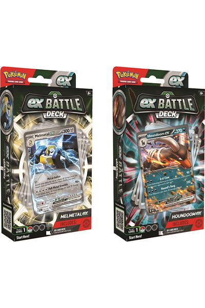 Pokemon : Melmetal ex & Houndoom ex - مجموعات معركة ex