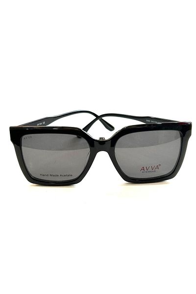 Avva 6585 C1 Polarized Clip-On Women's Sunglasses