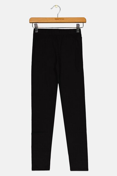 GAP Kids Girl Plain Pull On Leggings, Black
