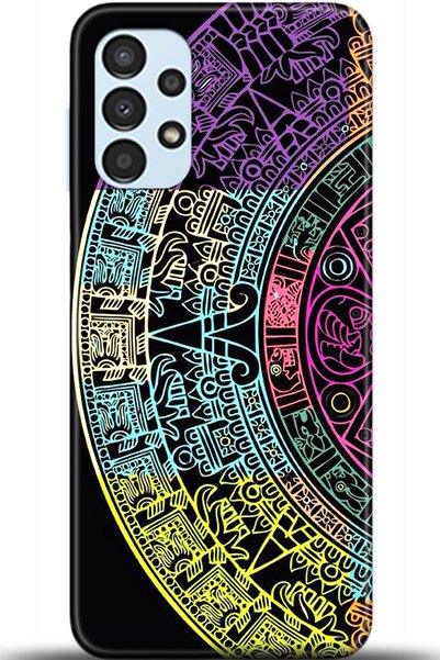 Noprin Samsung Galaxy A13 Case Hd Printed Case - Happiness Series 5554