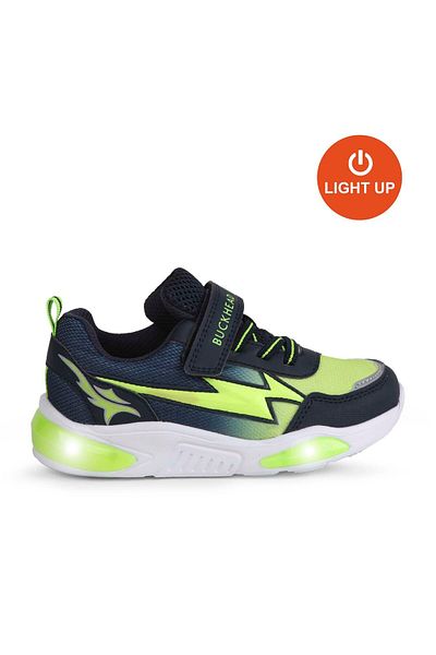 BUCKHEAD Children's Lighted Velcro Casual Shoes Buck3022 Cyrus