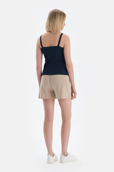 Dagi Navy Blue Strappy Camisole Tank Top
