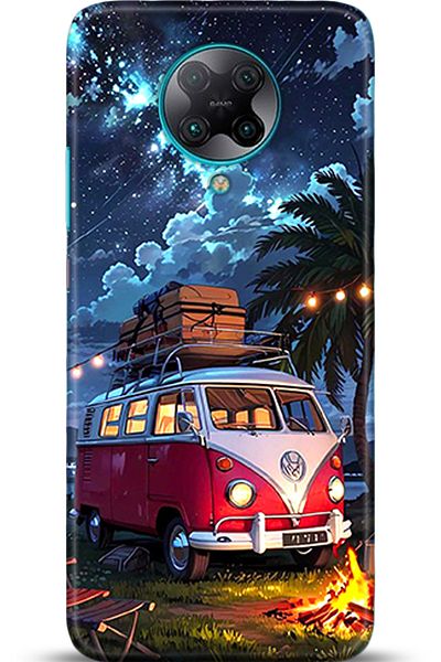 Noprin Xiaomi Redmi K30 Case Hd Printed Case - Mastermind Series 5564