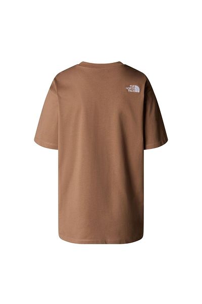 THE NORTH FACE Γυναικείο μπλουζάκι Oversize, SS Essentials Coffee-L Model