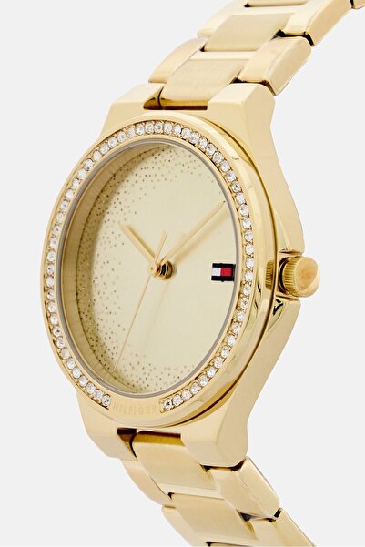 Tommy Hilfiger Women 1782642 Stainless Steel Analog Watch 36 Mm, Gold