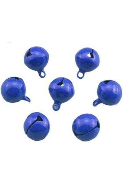 OZN AKSESUAR Dark Blue Color Handle Bell, Bell, Leash Bell, Amigurumi Bell 14 mm (20 Pieces)