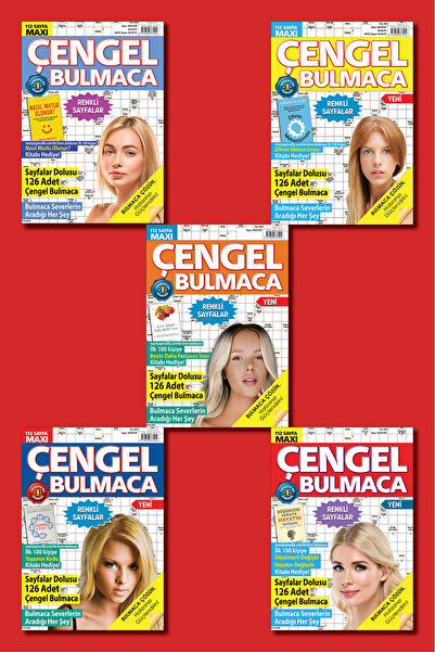 Maxi Yayıncılık Maxi Çengel Bulmaca Set-3