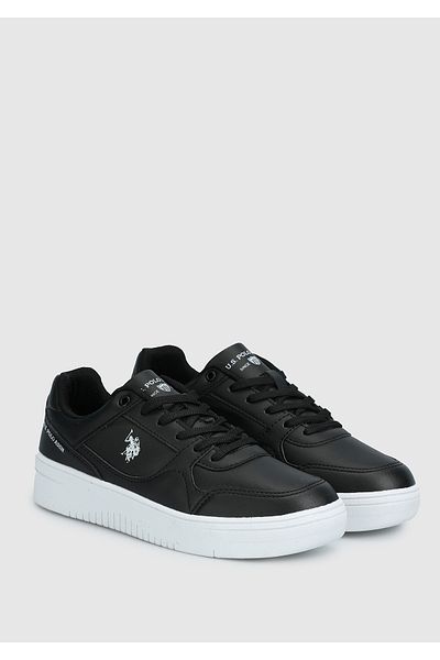 U.S. Polo Assn. Lee Black Women's Sneakers - Comfortable and Stylish