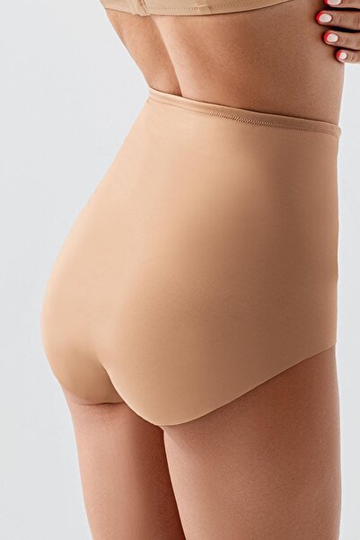 C&City High Waist Laser Cut Corset Panties 9601 Skin