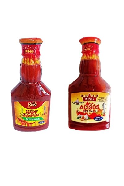 Newking Sos 2 ADET SARIMSAKLI VE NEWKİNG ACI SOS 333 GRAM 3 DERECE ACI