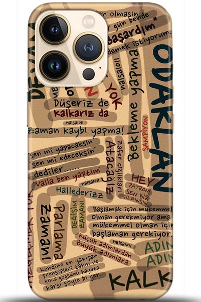 Noprin Apple iPhone 13 Pro Max Case Hd Printed Case - Mastermind Series 5586
