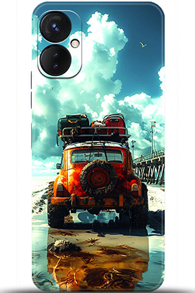 TECNO حافظة سبارك 9 برو مطبوعة بدقة عالية - سلسلة ماستر ميند 5559