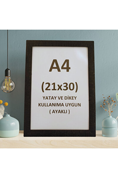 CAM A4 Poster Resim Fotoğraf Çerçevesi