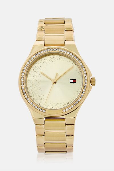 Tommy Hilfiger Women 1782642 Stainless Steel Analog Watch 36 Mm, Gold