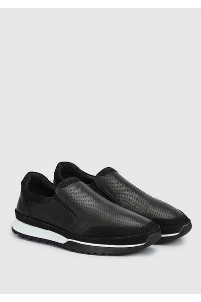 Provoq Ανδρικό Sneaker - Μαύρο Δερμάτινο