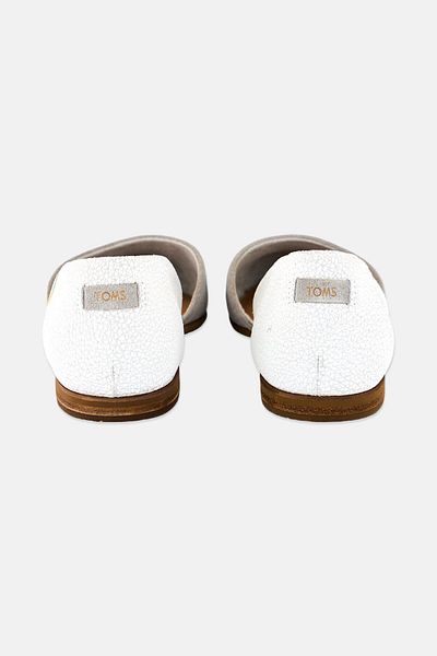 Toms Women Jutdsa Suede Slip On Flats, Grey