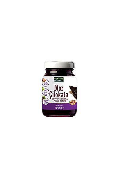 Makarna Lütfen Mor Çilokata (ANTOSİYONİNLİ FINDIK KREMASI-195 GRAM)