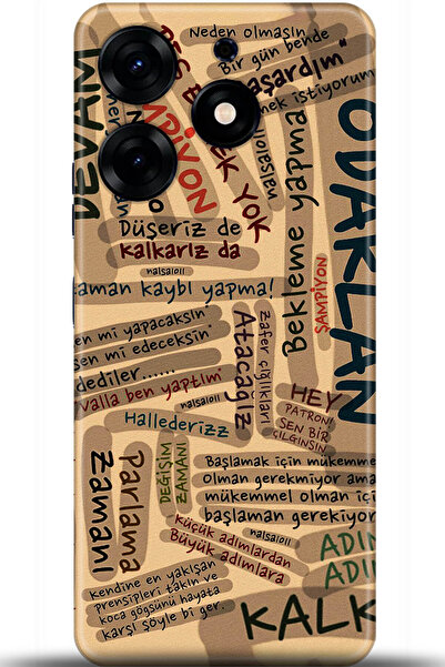 TECNO حافظة سبارك 10 برو مطبوعة بدقة HD - سلسلة لوفيليز 5587