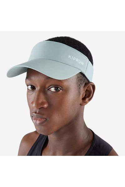 Decathlon Adult Green Kiprun Running Visor - V2