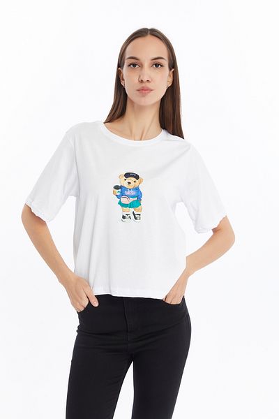 CNR TEKSTİL TRICOU FEMEIE CU ursuleț
