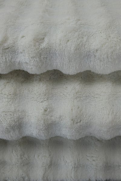 aymira home Bubble Kaymaz Taban Krem Yumuşak Peluş Halı Yolluk Yatak Odası Takımı Çoçuk Post Salon Özel Kesme