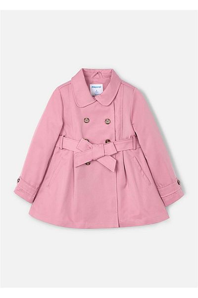 MAYORAL Girl's Trench Coat Powder 3413