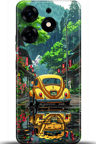 TECNO حافظة سبارك 10 برو مطبوعة بدقة عالية - سلسلة ماستر ميند 5561