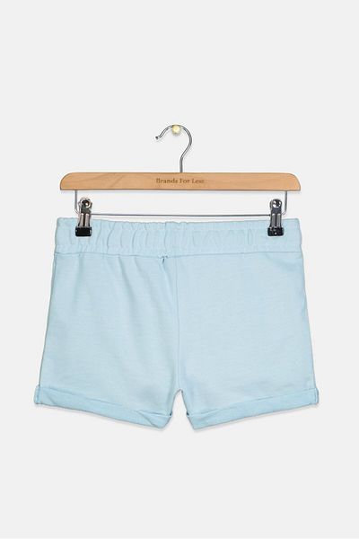 BENCH Kid Girls Mari No Pocket Short, Sky Blue