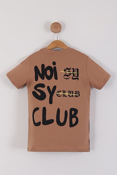 Pollito Set de 2 pantaloni scurți tricou cu imprimeu pe spate pentru băiat Noi Sy Clup