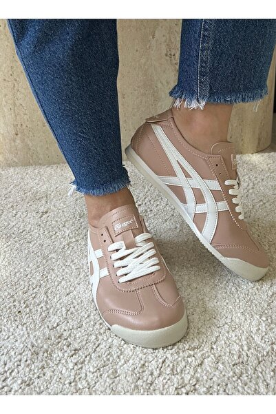 stilfest Casual Lace-up Sneaker Γυναικεία Παπούτσια Λευκό σε Πούδρα