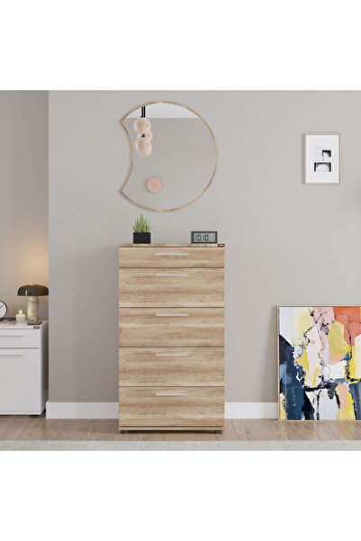 Adore Mobilya Sephia Yemek Odası Aynası Hilal - Tori 67x2x72 cm