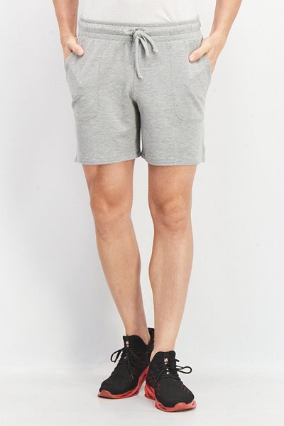 Head Men Sportswear Fit Drawstring Heather Training Shorts, Grey