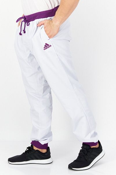 adidas Men Sportswear Fit Training Jogger Pants, White