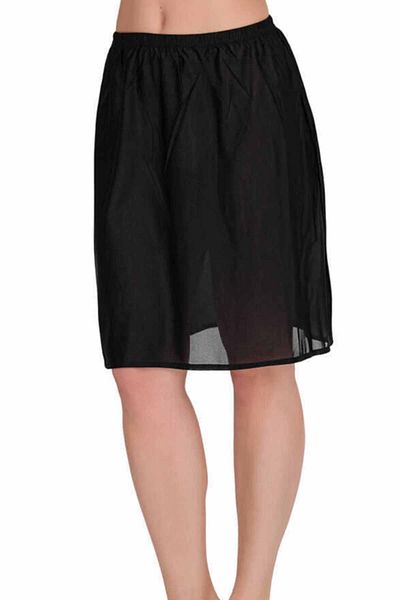 MBB ETİCARET Women's Jersey Underskirt Black 11003B