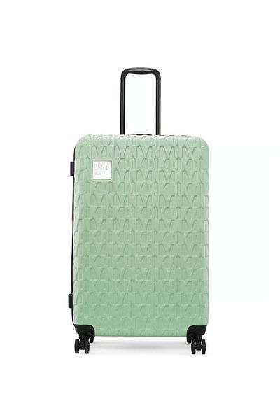Dkny DNA Hardside Trolley Bag with 4 Spinner Wheels, ABS+PC Case Luggage with TSA Lock