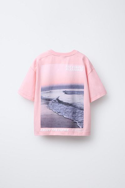 The Champ Clothing Me Simple Pleasures Printed Girl's 100% Cotton T-Shirt