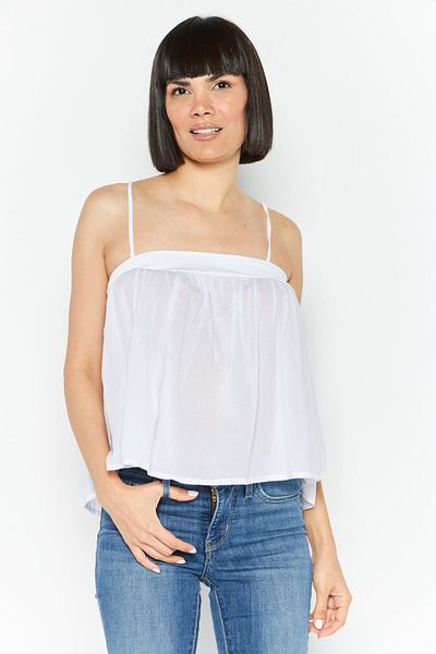 Levi's Women Round Neck Long Sleeve Textured Top, White