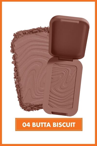 NYX Professional Makeup Buttermelt Bronzer, Powder Bronzer, 12 HR Wear, Butta Biscuit