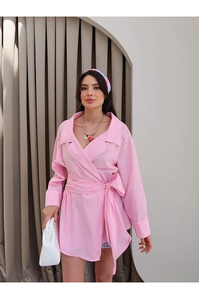 ESRAHELVACI Cămașă oversize Wrap Tie