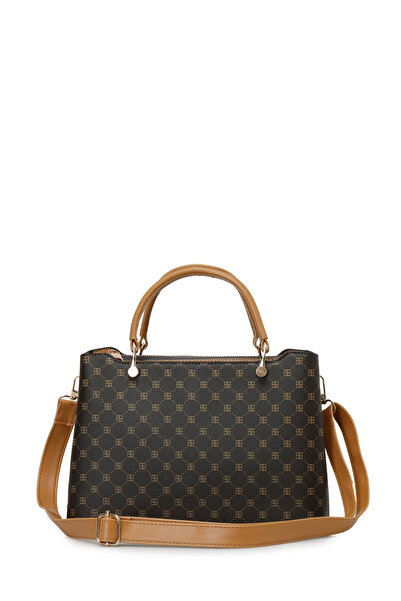 Butigo Dámská kabelka Mng Aks El 4Fx Brown Multi