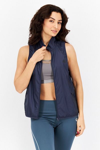 adidas Women Sport Fit Brand Logo Training Vest, Dark Navy