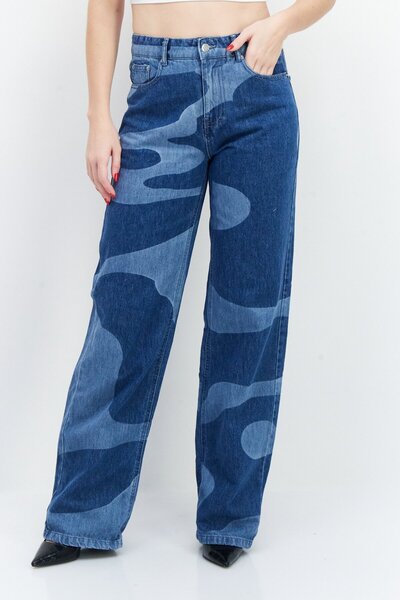 Don't Call Me Jennyfer Women Regular Fit Wash Non-Stretchable Denim, Multicolor