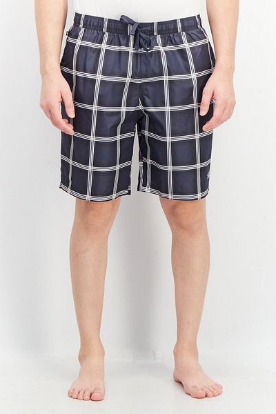 adidas Men Plaid Swim Shorts, Grey