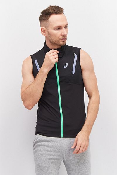 Asics Men Sportwear Fit Sleeveless Training Vest, Black