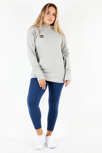 UMBRO Women Sportswear Fit Long Sleeve Training Hoodies, Grey