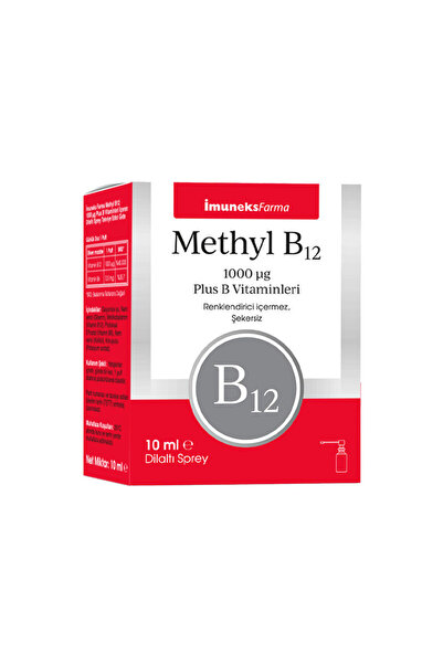 Imuneks Farma B12 Sprey 1,000 mcg 10 ml - (SKT:11/2025)