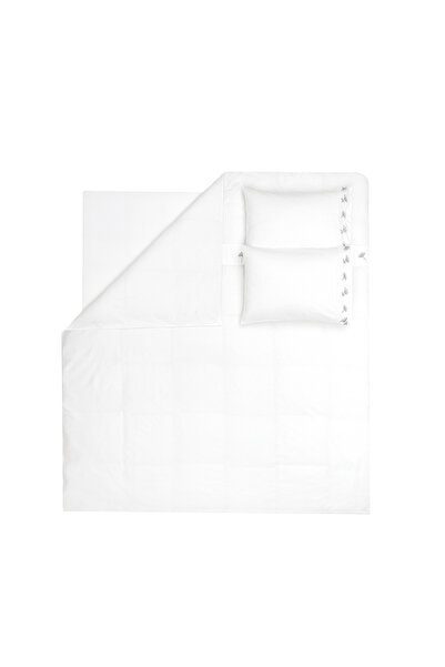 Yataş Pearl Double Crepe Duvet Cover Set - White