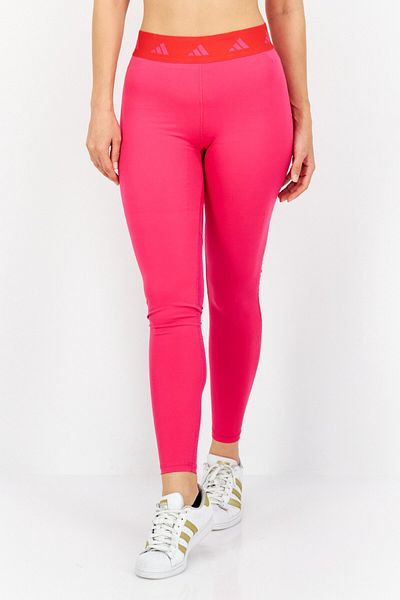 adidas Women Tight Fit High Rise Training Tights, Pink