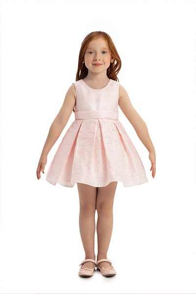 Pamina Floral Patterned Jacquard Baby Girl Dress