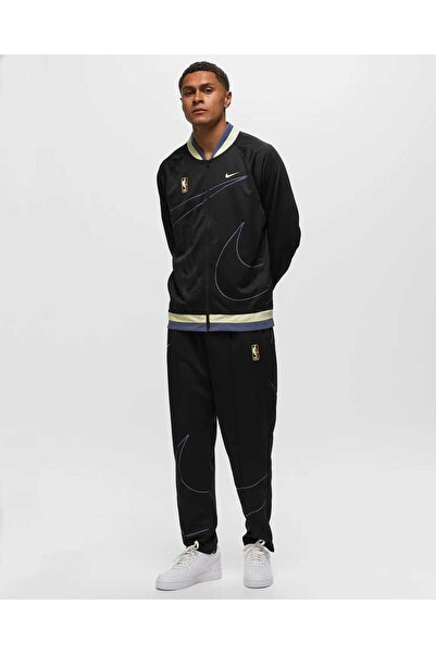 Nike N31. Dri. Fit. Tracksuit Swoosh Siyah Erkek Eşofman Takımı(DMK)